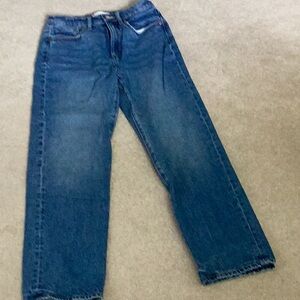 LOFT Blue Straight Leg Jeans Classic Style